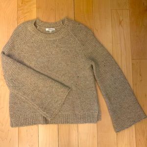 madewell wool knit sweater